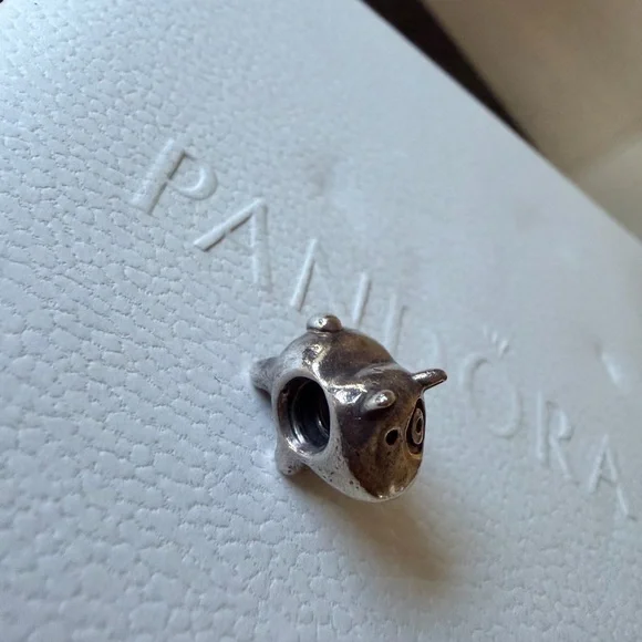 SOLD! Pandora Silver Red Charm Collection bundle tub dog - Picture 11 of 16